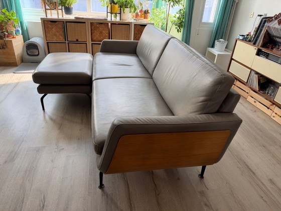 Divano di design in pelle Nolita-Baenks – Divani 3 posti, Leather (photo 2 of 5)
