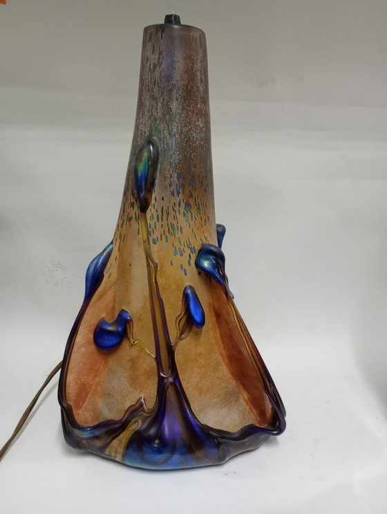 Image 1 of Lamp base table lamp Michele luzoro glass paste