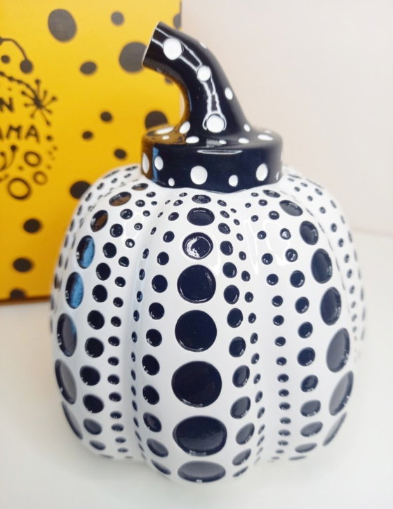 Image 1 of Kürbis-Polka-Dot YAYOI KUSAMA Schwarz/Weiß (nachher)