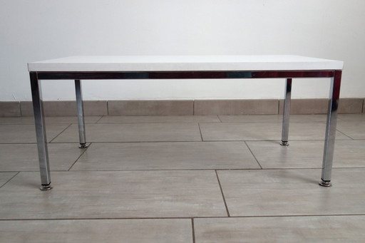 Rectangular vintage coffee table