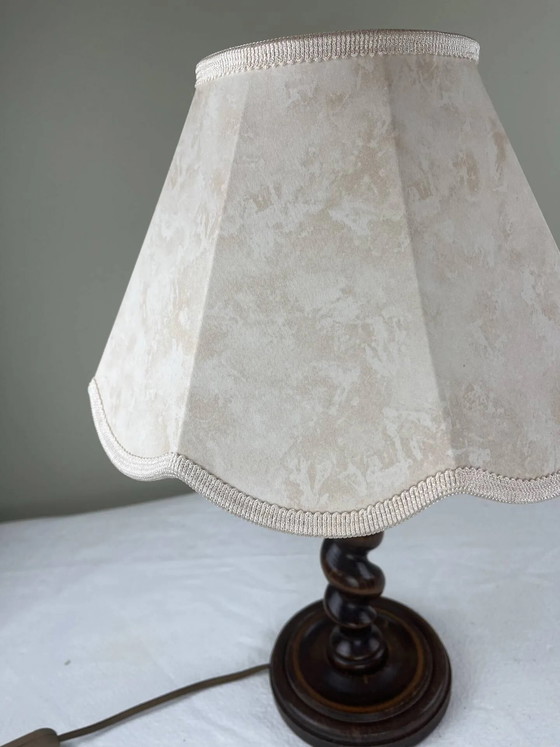 Turned wooden lamp – Table lamps (photo 11 of 14)