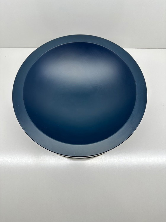 Image 1 of Basilico Cup Big Model 132 Ettore Sottsass for Marutomi Japan 1997 Blue Green Signed