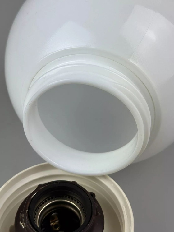 Image 1 of Lampada da parete anni '50 e '60, lampada da cantina, plastica e vetro, Bauhaus