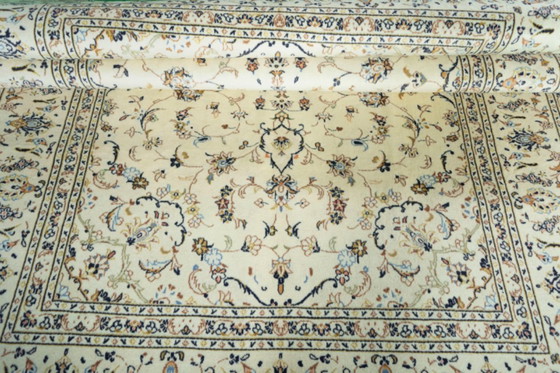 Image 1 of Elégant tapis d'Orient Kashan noué à la main en liège - 290 x 200 cm