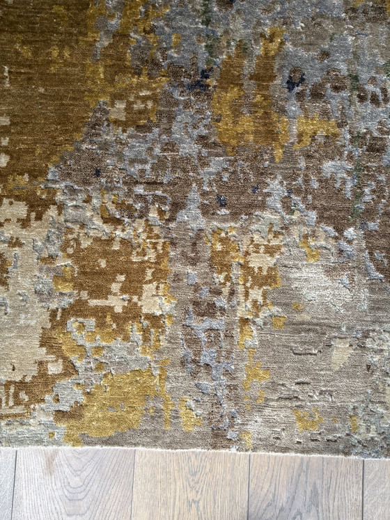 Image 1 of Tappeto in lana di bambù e seta
