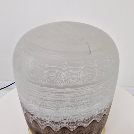 Image 1 of Vintage Hand-Blown Murano Glass Table Lamp, Italy, circa 1970