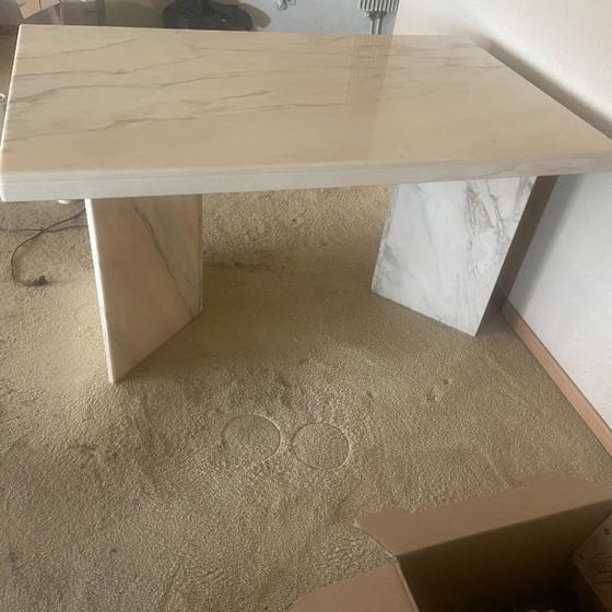 For Sale: Portuguese Marble/Rosa Aurora Table – Dining tables, Stone (photo 4 of 5)