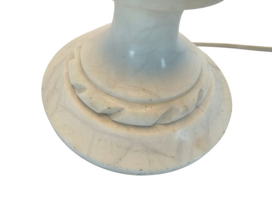 Image 1 of Pegasan - Albast - natuursteen -  tafellamp - Hollywood Regency stijl - Spanje - 70's