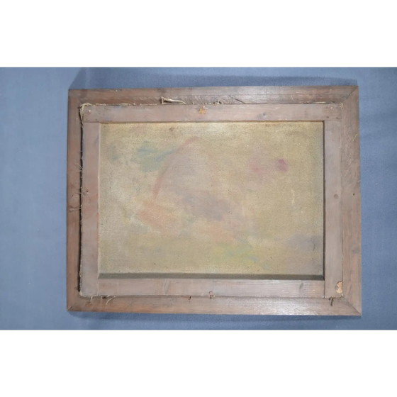 M. Maton-Wicart (XX Secolo) "Natura Morta con Cesto d'Uva" Olio su Tela, Firmato – Dipinti e disegni, Canvas (photo 11 of 11)