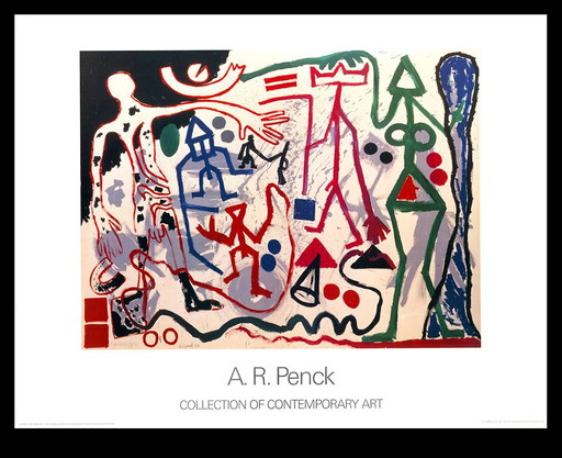 Penck, A.R. - Ten X Den X Zen 1 - Collection of Contemporary Art - Art print