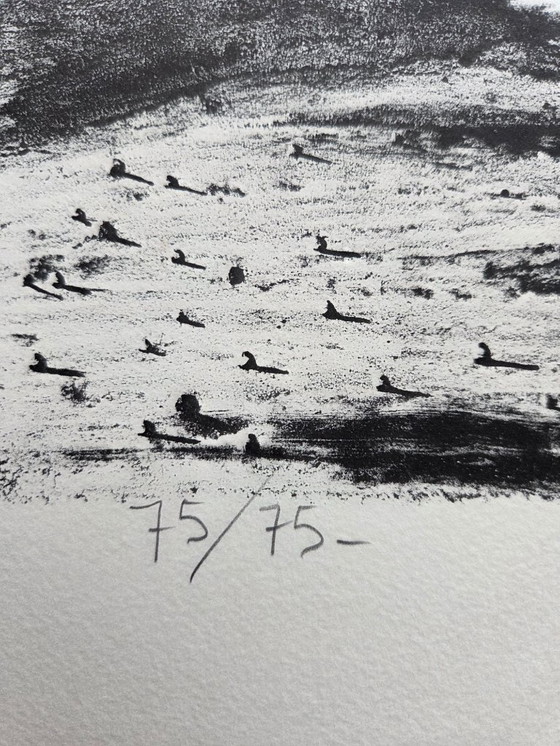 Image 1 of Degans Xavier (1949-) - Lithographie justifiée et signée (ref 4122-7)