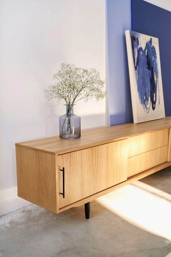 Image 1 of Credenza D-S01 anta scorrevole e 2 cassetti 200