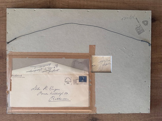 Image 1 of Eugene Brands gouache from 1956