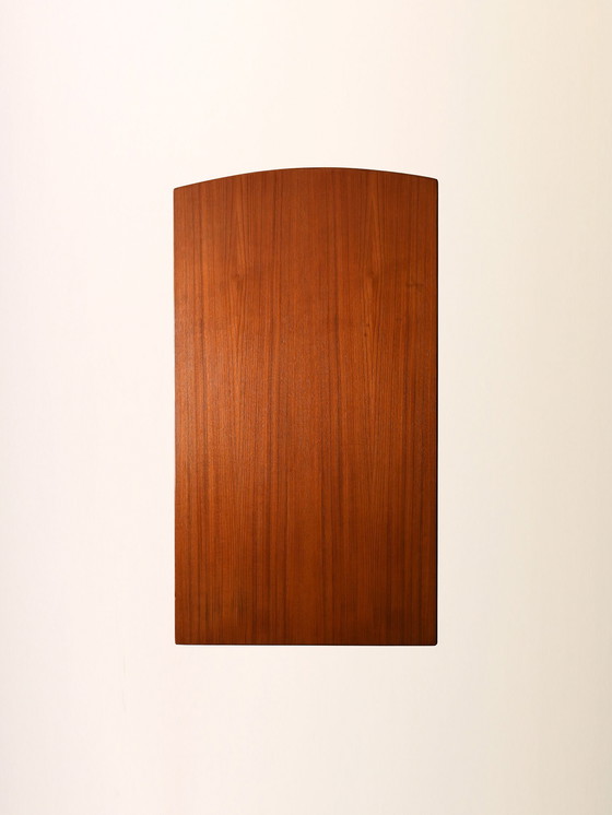 Image 1 of Scandinavian Teak Desk with Three Drawers, 1950s/60s