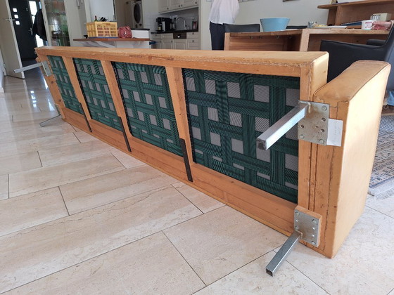 Image 1 of Vintage Dutch Design Leather 'BZ55' Sofa by Martin Visser for 't Spectrum, 1960s