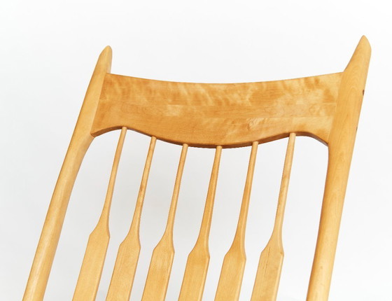 Image 1 of Fauteuil à bascule inspiré de Sam Maloof