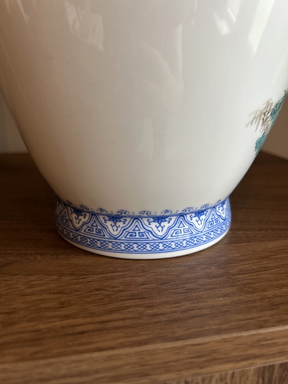 Magnifique Vase chinois en porcelaine - Jingdezhen (photo 9 of 10)