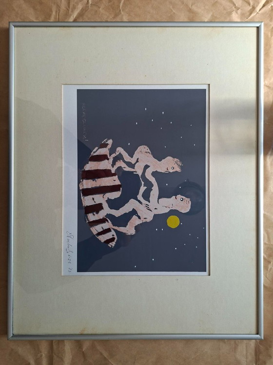 Siebdruck – Lithographien & Drucke, Paper, Glass (photo 3 of 5)