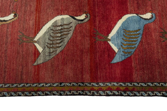 Image 1 of Handgeknüpfter Gabbeh Nomaden Teppich – 215 X 124 Cm 