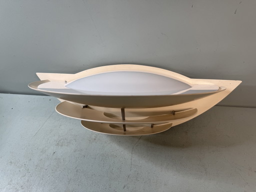 Louis Poulsen 'Oslo' wandlamp (ontworpen door Kurt Nørregaard) – wandlampen, Metal