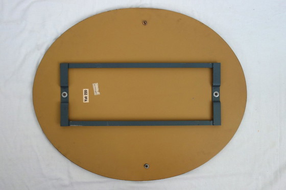 Image 1 of Ovale afgeschuinde spiegel van Lupi Cristal Luxor, Italië, 1970