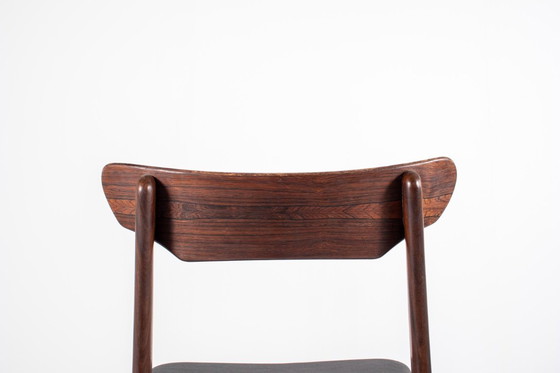 Image 1 of Juego de comedor de palisandro moderno de mediados de siglo: Sillas Schionning & Elgaard