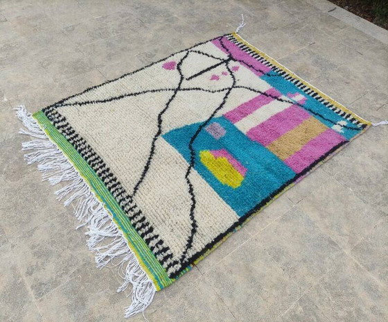 Alfombra de lana natural 250cmx150cm – Wool, Bohemian (photo 9 of 10)