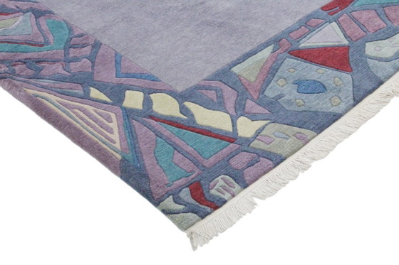 Original Modern Designer Highland Wool Rug Nepal 292 x 204 cm, Rugs & carpets, Grey (photo 4 of 8)