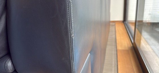 Image 1 of Divano vintage in pelle Durlet a 3 posti