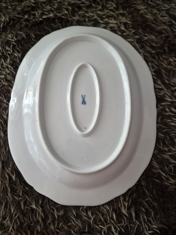 Image 1 of Serveerschaal Meissen porselein