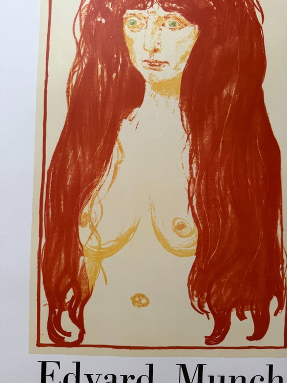 Image 1 of Edvard Munch (1863–1944), Gravures à l'eau-forte et gravures sur bois - LACMA, 1969, Imprimé en France