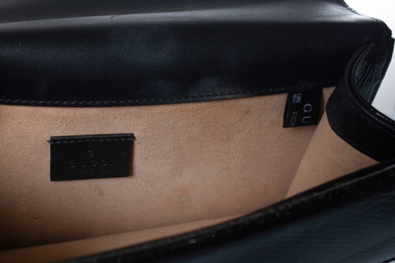 Image 1 of Gucci, blaue Samttasche GG Dionysus