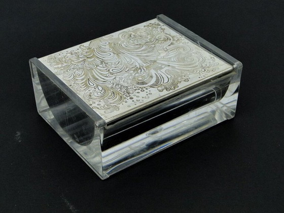 Art Deco Style Humidor from WMF, Germany, 1970s – Decorative Objects, Metal, Plexiglass (photo 6 of 13)