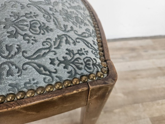 Image 1 of Art-Deco-Stuhlset mit Hocker