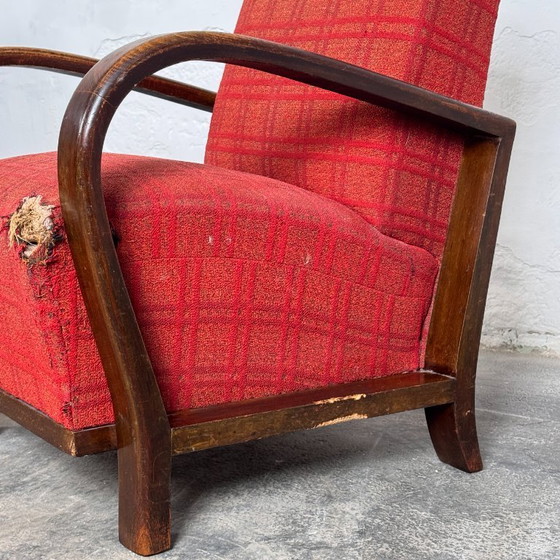 Image 1 of Pareja de sillones Art Déco de Debreceni – Para restaurar