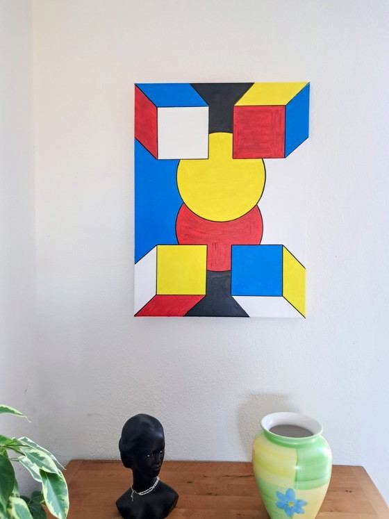 Image 1 of Enzo SAN MARCO - Lights in the City - Artist's painting