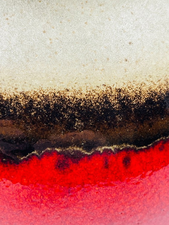 Image 1 of Scheurich 291 vase with red cabochon balls