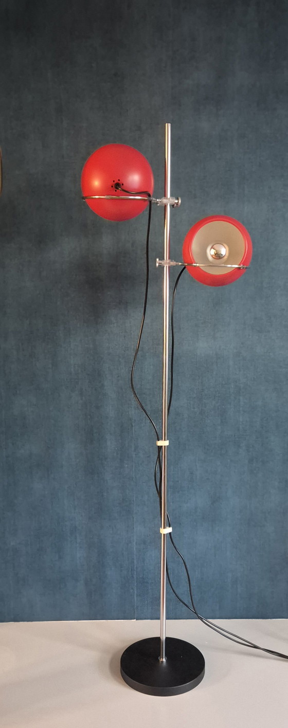 Image 1 of Vintage Vloerlamp / Gepo Bollenlamp / Jaren 60