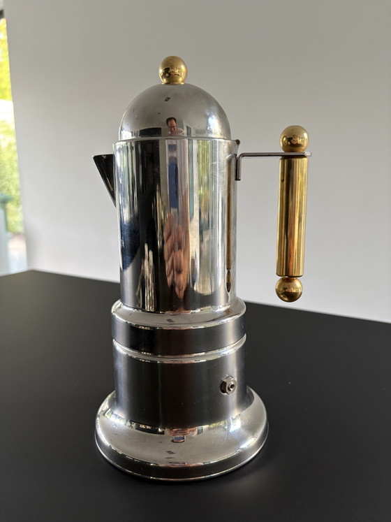Vintage 1980’s Vev Vigano Kontessa Espresso Set – Servies, Metal (photo 2 of 14)