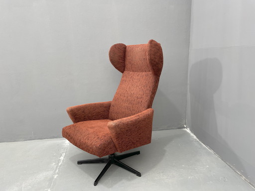 Fauteuil pivotant d'Europe de l'Est de Drevotvar, Tchécoslovaquie, années 1970