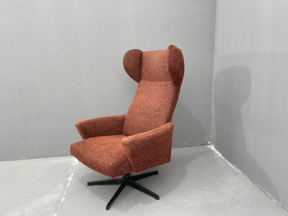 Image 1 of Eastern European Swivel Armchair from Drevotvar, Czechoslovakia, 1970s