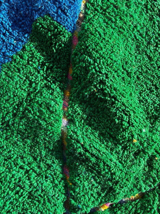 Image 1 of Tappeto berbero marocchino colorato 200x300 cm