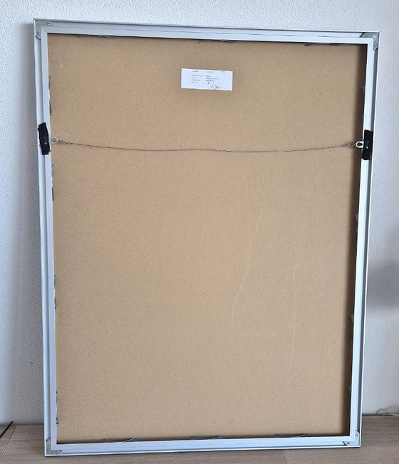 Image 1 of Ausdrucksstarker Druck des Künstlers Frank Rosen, „PAPEETE“, Nummer 44/60 – selbstdruckend, selten und einzigartig