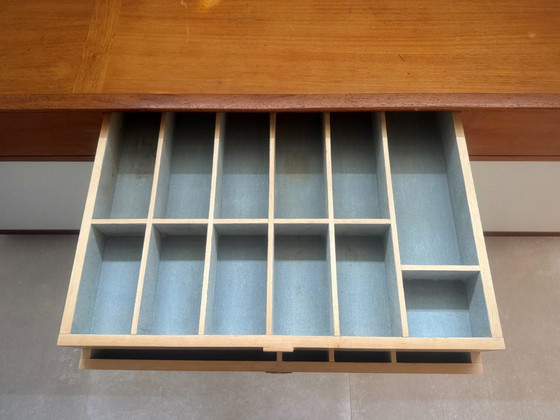 Vintage 50's Hand-Made Wooden Sideboard (photo 9 of 15)