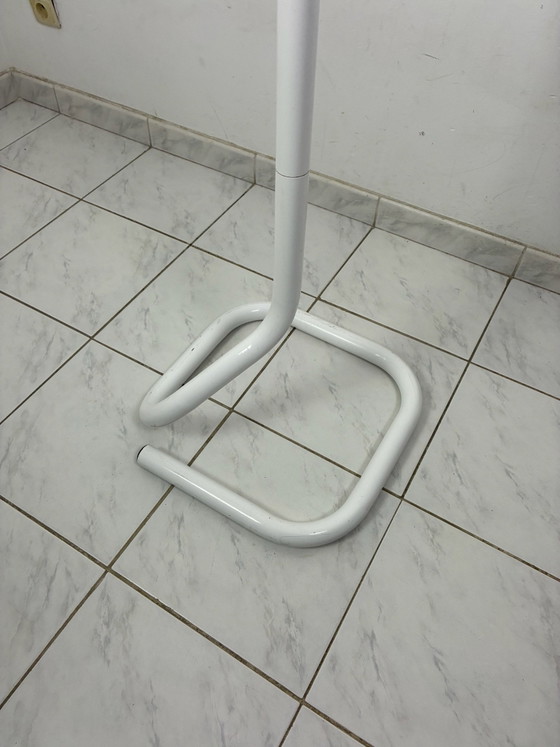 Appendiabiti Vintage Anaconda Postmoderno Anni '80, Plastica, Metallo, Bianco (foto 8 di 15)