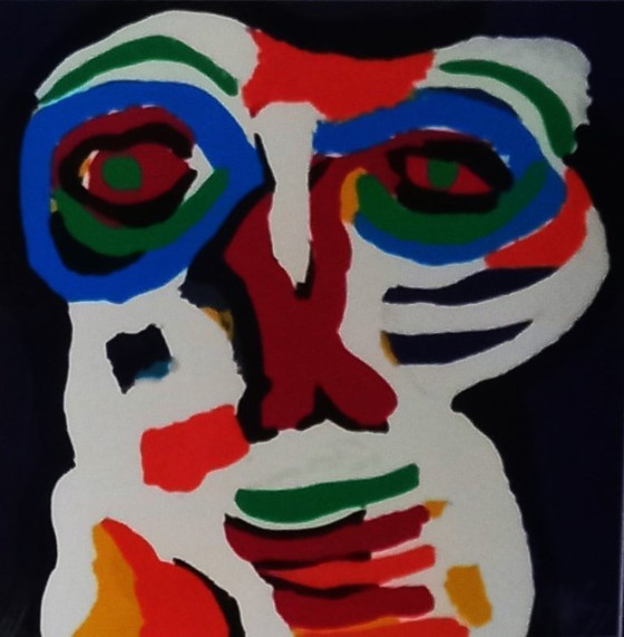 Image 1 of Karel Appel, Kobrafigur (neu gerahmt)