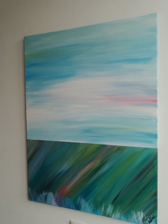 Image 1 of Les roselières - Lumière au-dessus de la terre