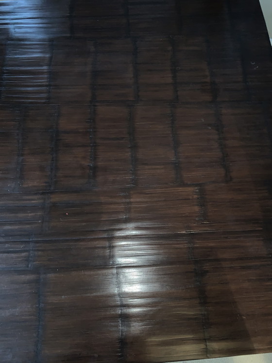 Image 1 of Tavolino da caffè in bambù 158x128x36