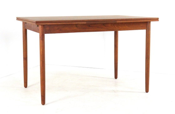 Rechthoekige Verlengbare Deense Eettafel 'Vejen' Vintage Gerestaureerd – Wood (photo 11 of 15)