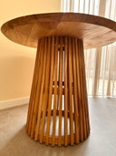 Mesa de comedor redonda Sklum